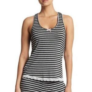NWT Honeydew Intimates Lace Racerback Pajama Tank Top Lace Trim Jersey Small